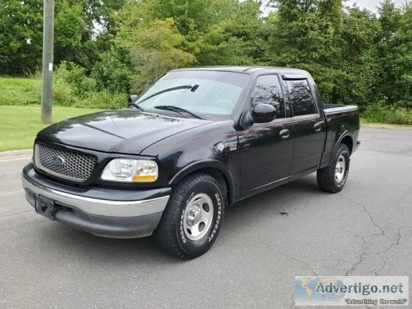 2003 Ford F-150 Black Truck Pickup 85726 miles Automatic