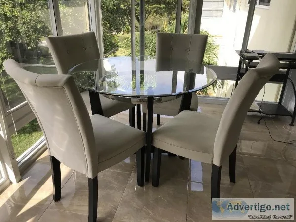 Table and chairs
