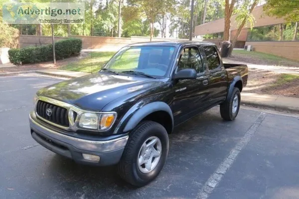 2003 Toyota Tacoma Black Truck Pickup 54613 miles 4dr