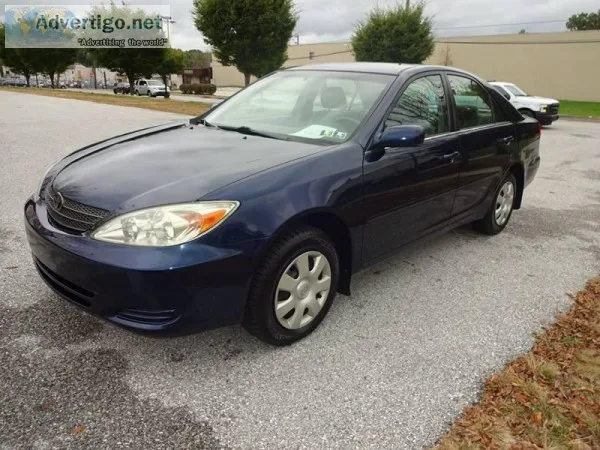 2004 Toyota Camry LE Blue 49735 Miles