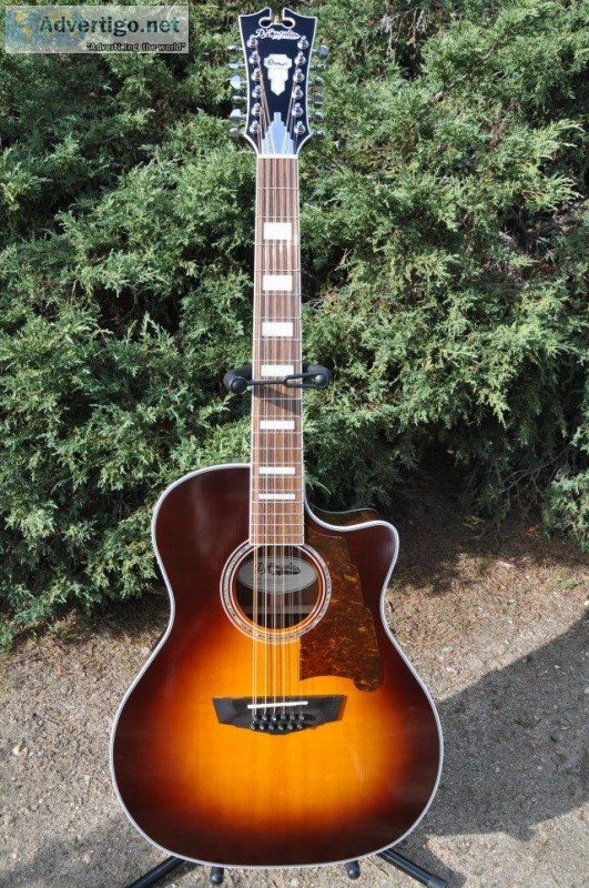 D Angelico Premier Fulton 12 String Acoustic Electric Guitar