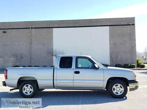 2004 Chevrolet Silverado 1500 Silver Truck Pickup 59524 miles 4d