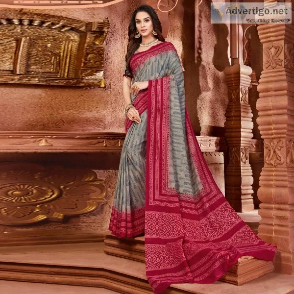 Printed Daily Wear Sarees
