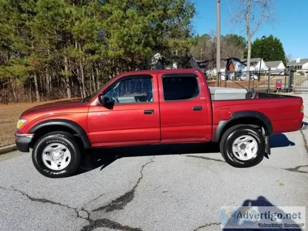 2004 Toyota Tacoma Burgundy Pickup Truck 48030 miles Automatic