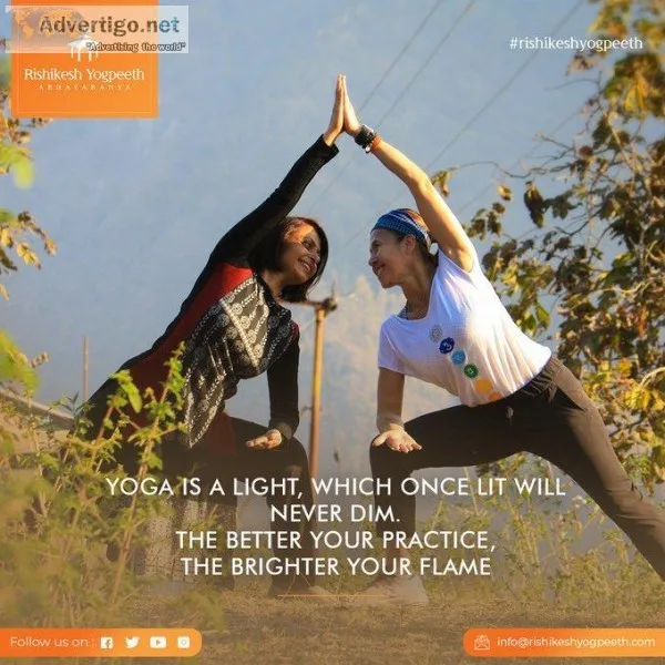 Yoga Teacher Training in Rishikesh India - RYS 200 300 and 500