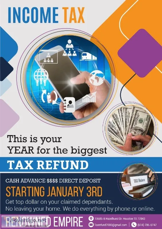 Let us Max Out Your TAX Refund