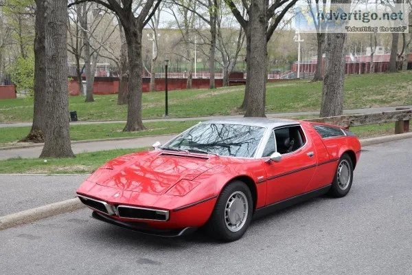  21769 1973 Maserati Bora Red