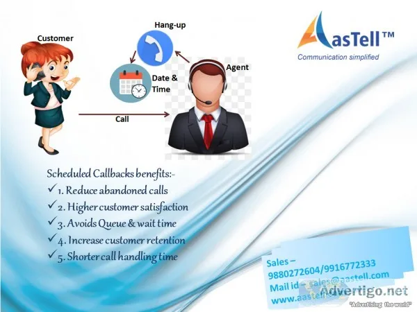 Provide better customer experience with Scheduled callbacks at t