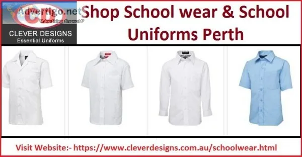 Shop School wear and School Uniforms Perth