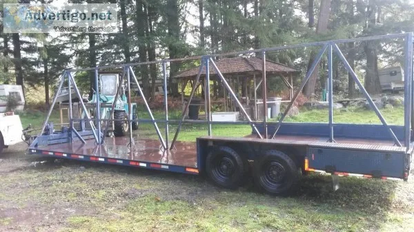 DROP DECK 13&rsquo deck HT. 28  Trailer