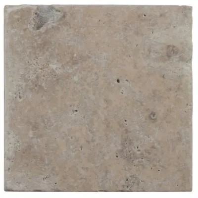 Tuscany Walnut 8X8 Honed Unfilled Tumbled Paver