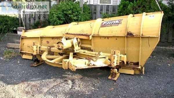 Flink Snowplow Funnel Plow with Frame