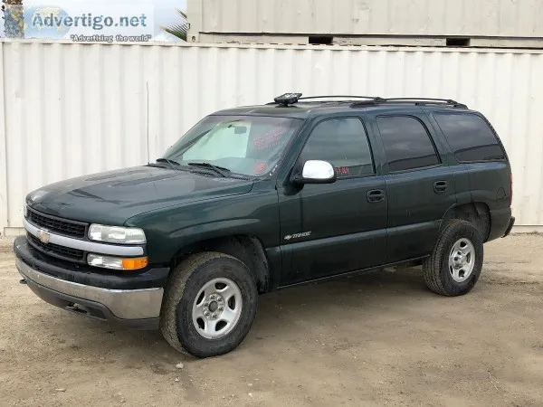 2002 CHEVROLET TAHOE SUV 43068201