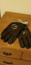 American Heritage Mens Racing Gloves BlackBrown