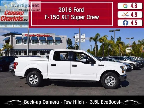 Used 2016 Ford F-150 XLT Super Crew for Sale in San Diego - 2112