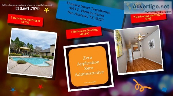 Stop by a lease your new home today
