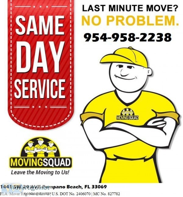 Local Moving Services Tamarac 954-958-2238