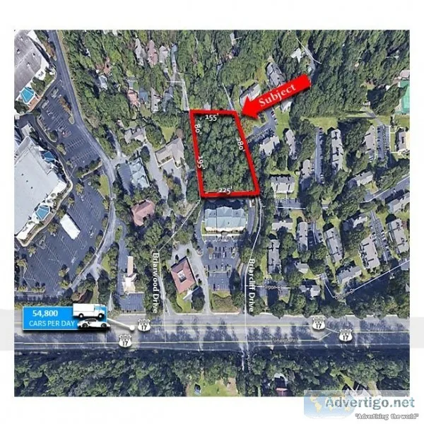 Briarcliff Drive 1.06 Acres Commercial Lot for Sale-Myrtle Beach