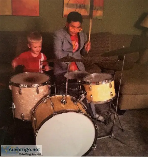 vintage Gretsch drum kit