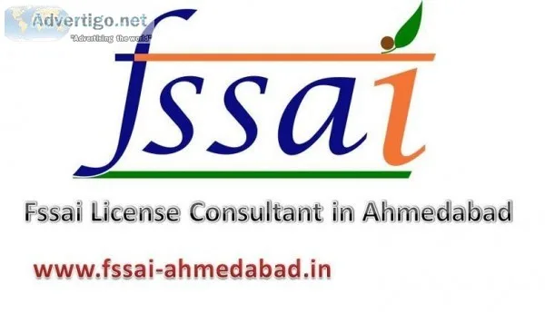 Online FSSAI license registration in Ahmedabad