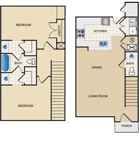 Home is where the heart is.