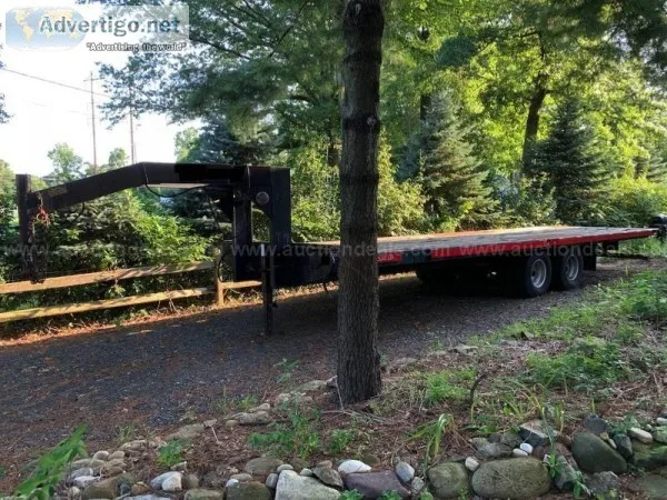 Gooseneck Hydraulic Tilt Deck Trailer