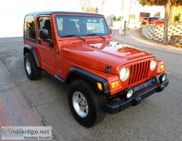 Super Super Clean 2006 Jeep Wrangler
