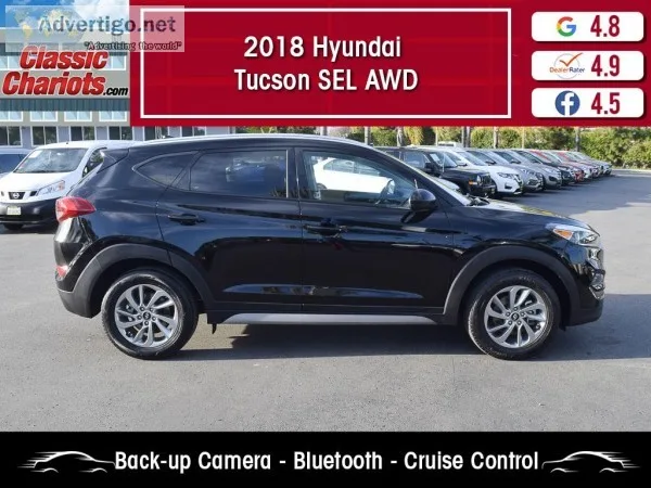 Used 2018 Hyundai Tucson SEL AWD for Sale in San Diego - 21086r