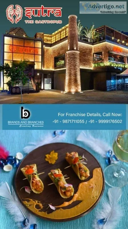 Branded Sutra Gastropub Franchise in Nagpur