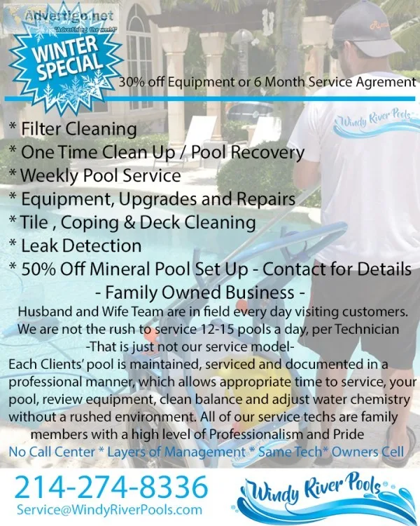 Pool Services and Cleaning