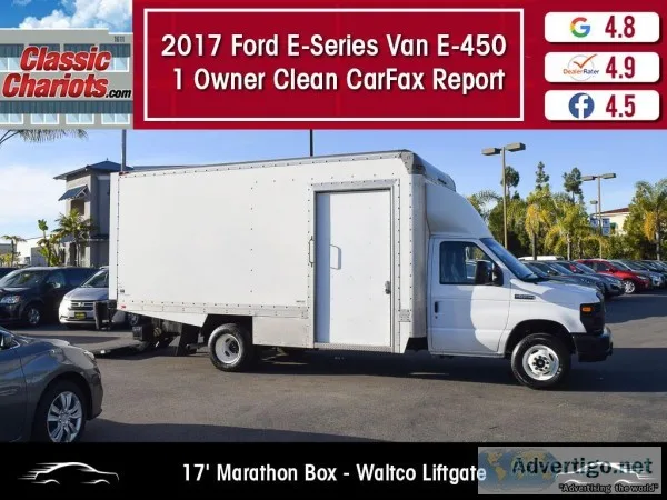 Used 2017 Ford E-Series Van E-450 Box Van for Sale in San Diego-