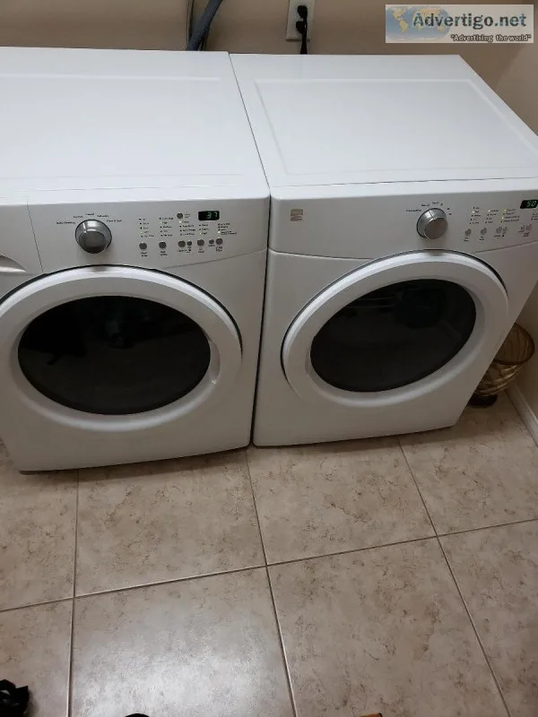 Washer and Gas Dryer Set