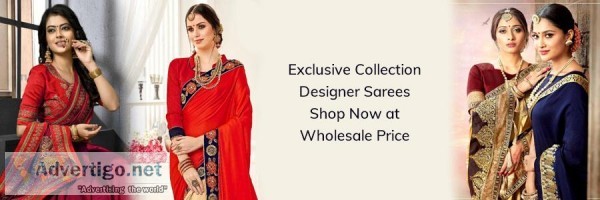 Buy Designer Sarees Online in India  Designer Sarees Wholesalers