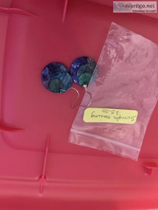 Hand made earrings