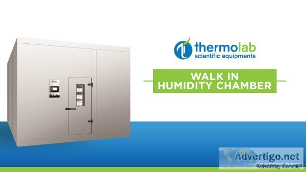 Walk in humidity chamber