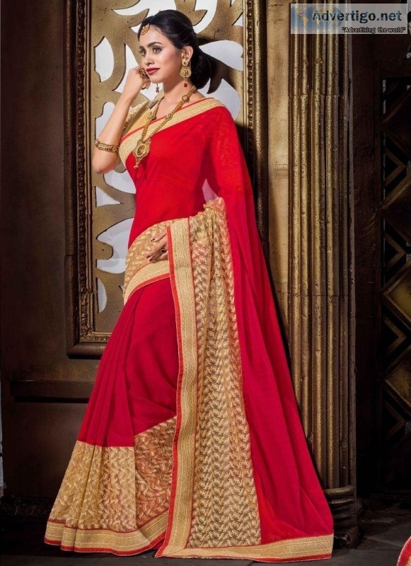 Buy Indian Casual Sarees Online - Kolkozy Fashion