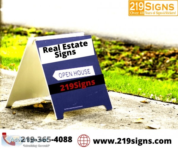 Customize Real Estate Signs  219Signs