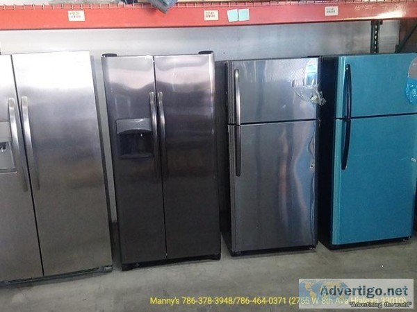 Refrigerators Side by Side and French Door  Colors Vary  1 Year 