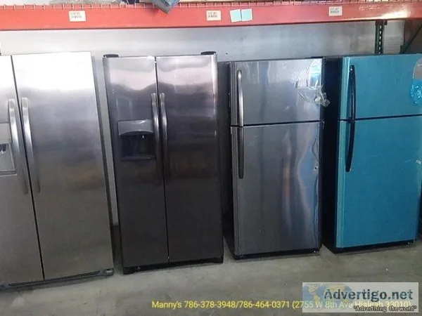 Refrigerators Side by Side and French Door  Colors Vary  1 Year 