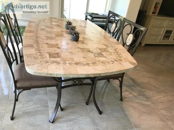 Table and chairs