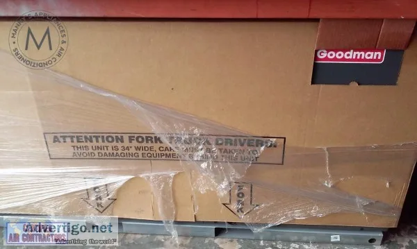 5 Tons Goodman Package Unit R410a Installed 10 Years Warranty