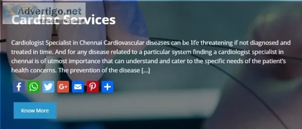 Best Cardiologist in Chennai