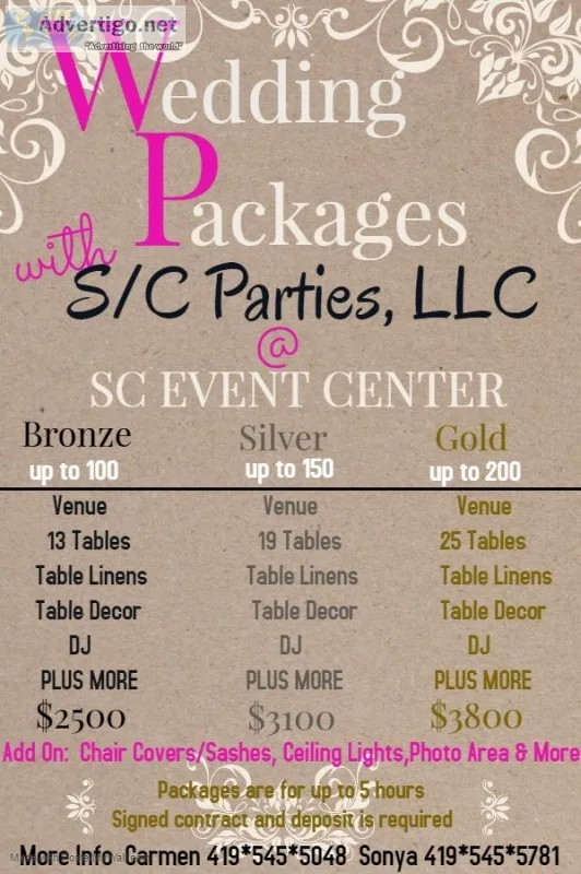 Wedding Packages