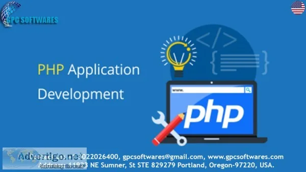 PHP Website Development at GPC Softwares