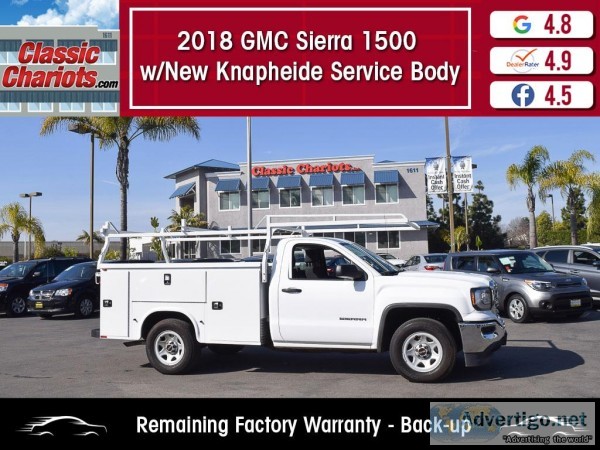 Used 2018 GMC Sierra 1500 wNew Knapheide Service Body for Sale i