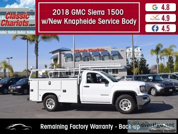 Used 2018 GMC Sierra 1500 wNew Knapheide Service Body for Sale i