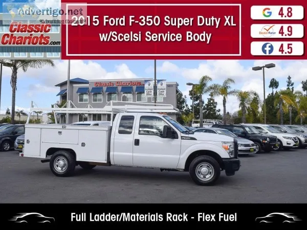 Used 2015 Ford F-350 Super Duty XL wScelsi Service Body for Sale