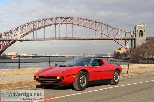  23185 1973 Maserati Bora 4.9 with Matching Numbers