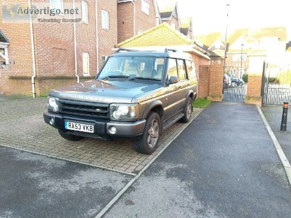 Land Rover discovery 2 ES Auto  Sat Nav Rust freeFull service hi