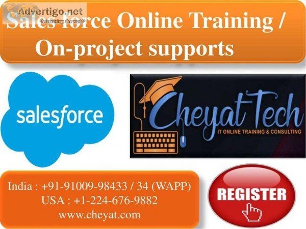 SFDC online training and job support by cheyat tech